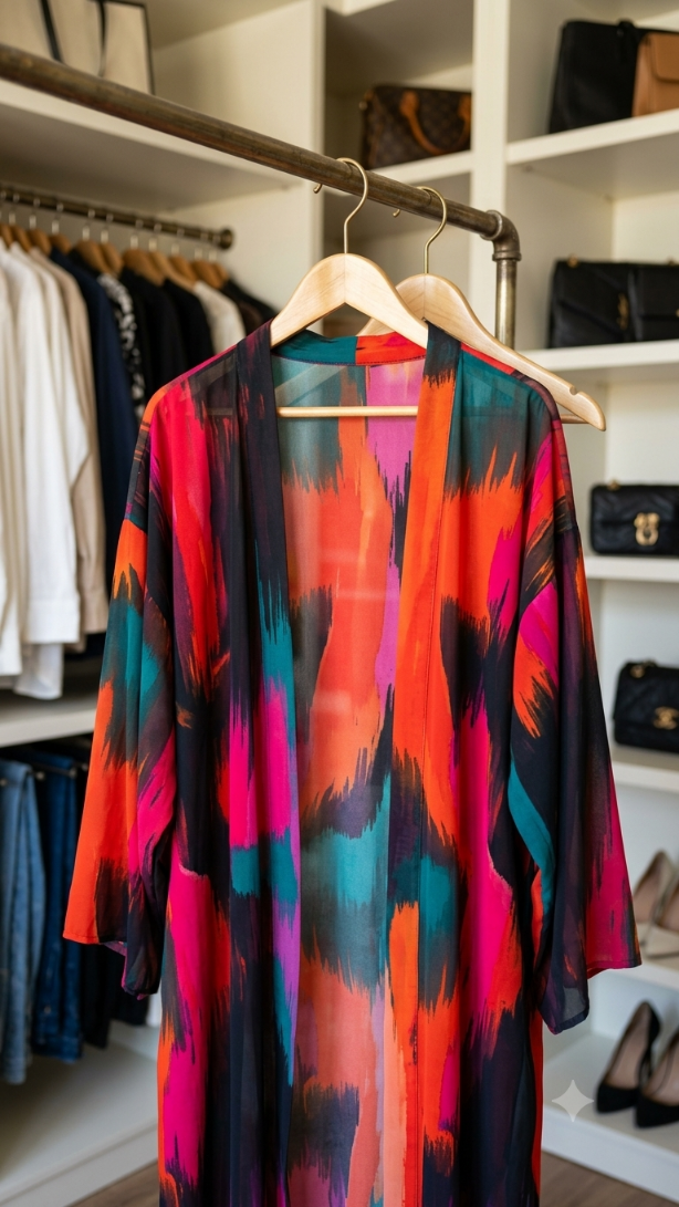 Chiffon Kimono